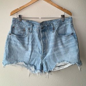 501 ORIGINAL FIT HIGH RISE WOMEN'S SHORTS